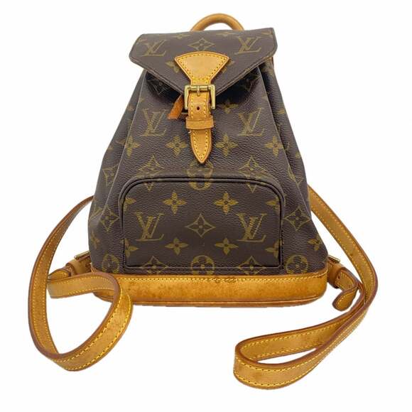 LOUIS VUITTON Authentic Brown Monogram Backpack main image 9